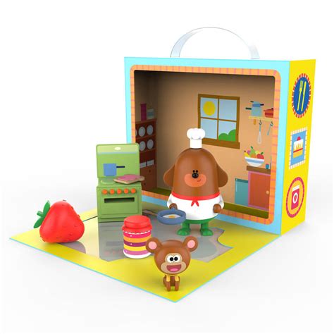 hey duggee  play set cook  duggee aussie toys