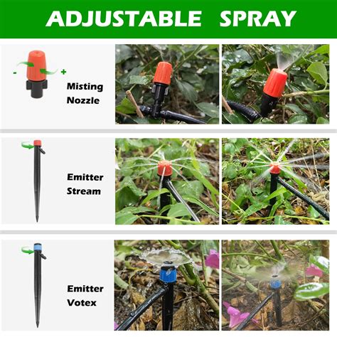 Snapklik Ft Drip Irrigation System Kit Automatic Garden