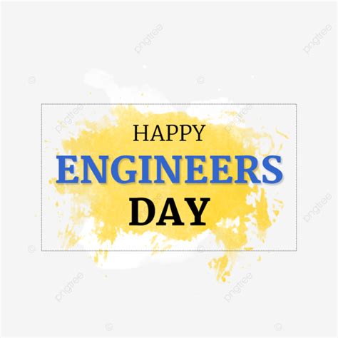 Happy Engineers Day Free Vector And Psd Engineers Day Vector Psd Png