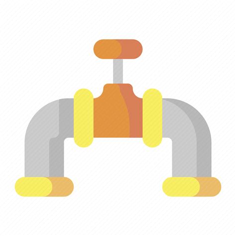 Factory Tool Plumber Industry Plumbing Pipe Icon Download On
