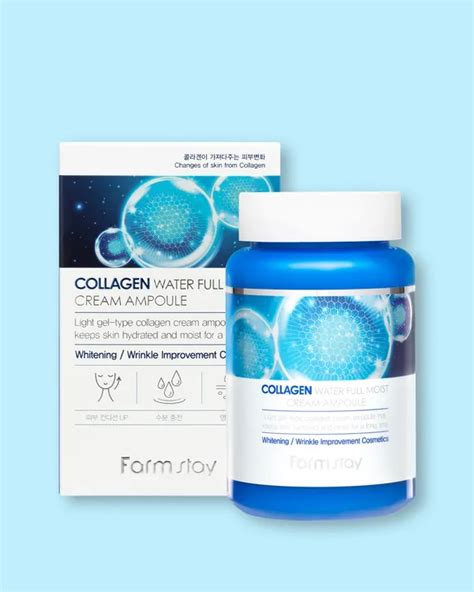 Farmstay Nawilżający krem serum z kolagenem Collagen Water Full Moist