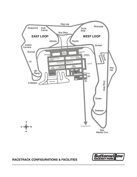 brp-track-map - #DRIVENASA - Southern California Region