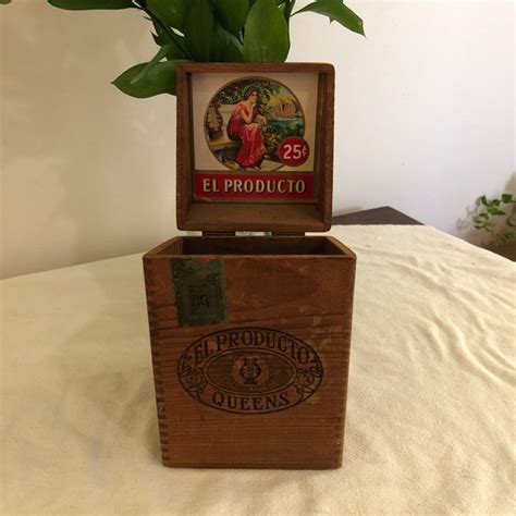 Metal Cigar Box Etsy