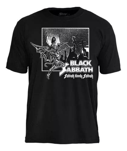 Camiseta Black Sabbath Licenciada Oficial Stamp Rockwear Parcelamento