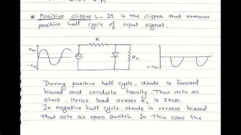 Clipper Circuits Positive Clippers Negative Clippers Biased Clippers