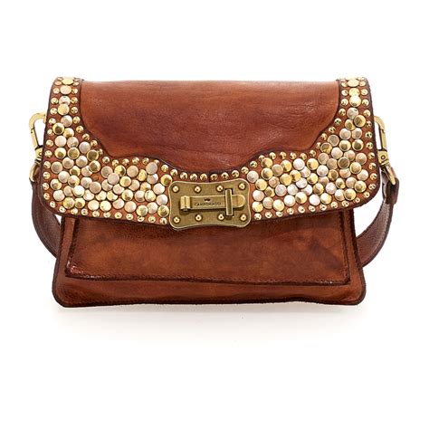 Crossbody Bag Agnese Cognac Campomaggi