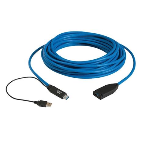 USB3ACE 15M USB 3 0 Active Extension Cable Black Box