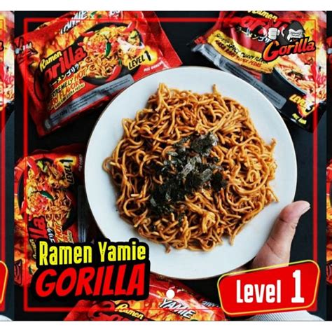 Jual Gorilla Ramen Yamie Goreng Level Gr Shopee Indonesia