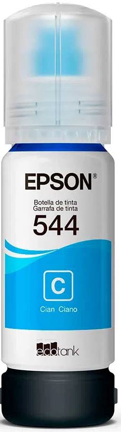 La botella de tinta Epson T544220 AL diseñada para impresoras Ecot