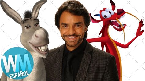 ¡top 10 Famosos Mexicanos Que Han Hecho Doblaje Youtube