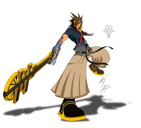 Keyblade Master Terra Color By Gunzcon On Deviantart