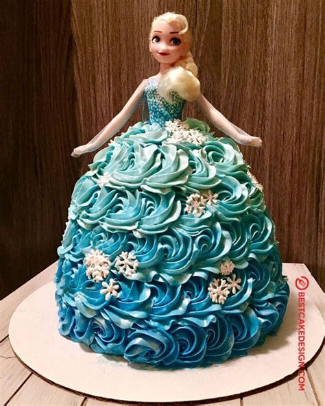 50 Disneys Elsa Cake Design Cake Idea October 2019 Elsa Doll Cake