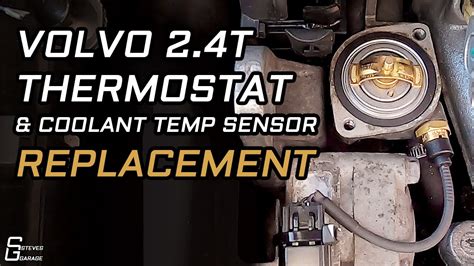 P80 Volvo 2 4t Thermostat And Coolant Temp Sensor Replacement Youtube