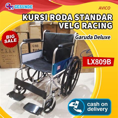 Jual KURSI RODA VELG RACING AVICO GARUDA DELUXE KURSI RODA LANSIA KURSI