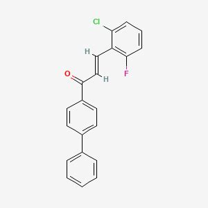 E Chloro Fluorophenyl Phenylphenyl Prop En One