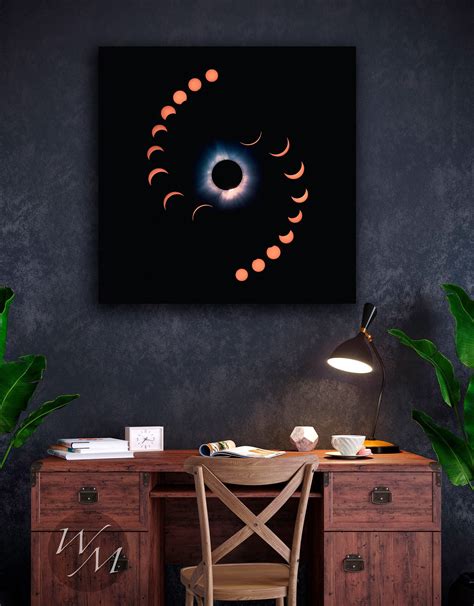 Solar Eclipse 2024 Photography Print 2024 Eclipse Photo Print Total ...