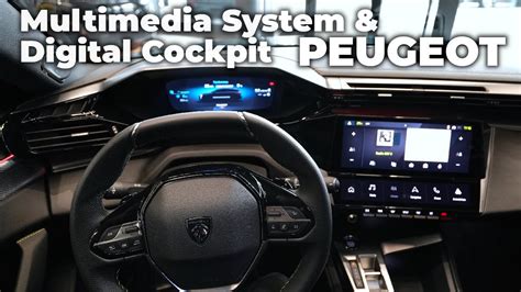 New Peugeot Multimedia System Digital Cockpit 2022 YouTube