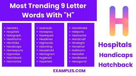 9 Letter Words With H Meaning Pdf