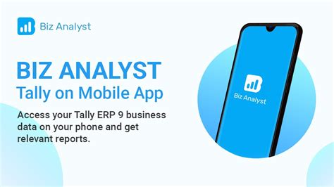 Biz Analyst Tally On Mobile App YouTube