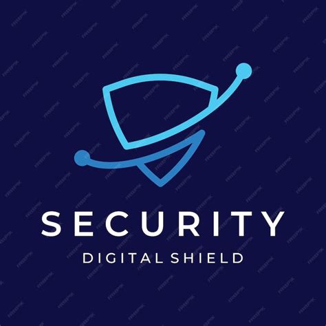 Premium Vector Creative Technology Digital Cyber Security Logo Template Design With Modern