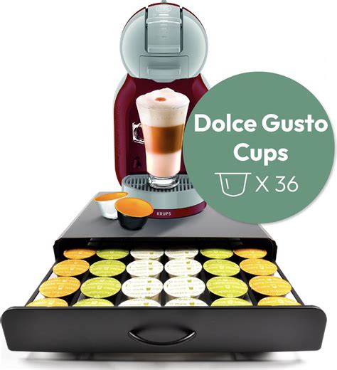 Gadgy Dolce Gusto Capsulehouders Capsulehouder Met Lade Koffie