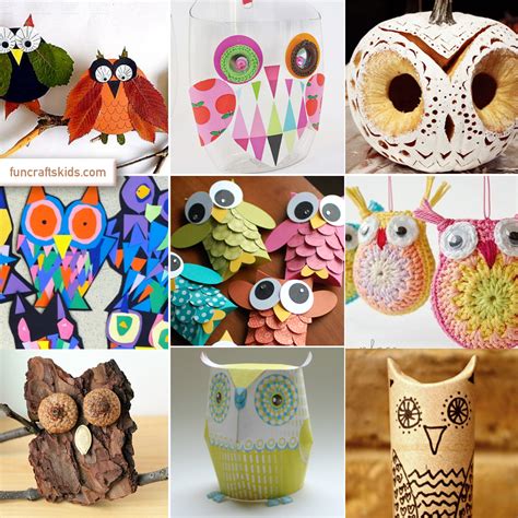 12 Owl Crafts What A Hoot Fun Crafts Kids