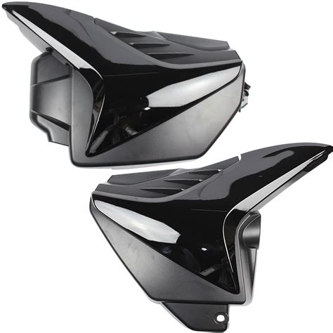 Tampa Lateral CG 150 Titan Fan 2009 A 2013 Preto Inj