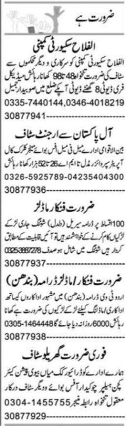 Manager Kitchen Helper Jobs 2024 In Lahore 2024 Job Advertisement