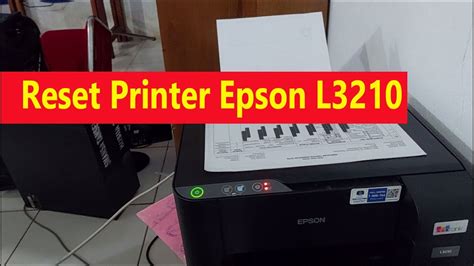 Cara Reset Printer Epson L Youtube