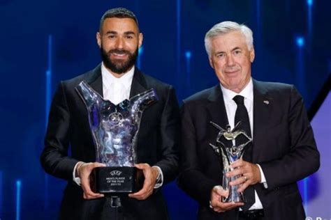 Karim Benzema Dinobatkan Sebagai Pemain Terbaik Pria UEFA 2021 22