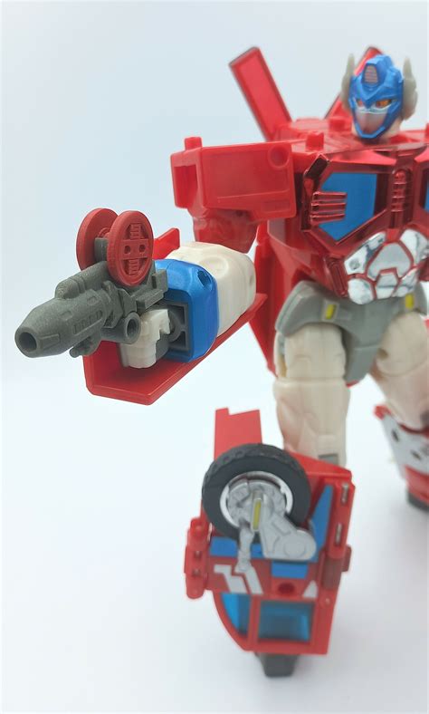 STL File Transformers Car Robots RiD 2001 Optimus Prime Blaster3D