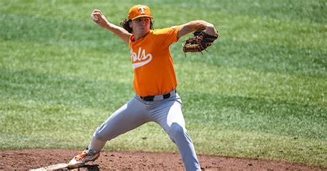 Tennessee Pitcher Chase Dollander Selected By Colorado Rockies In