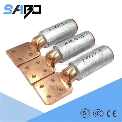 Dtl Copper Aluminum Bimetal Cable Connector For Connecting Conductors