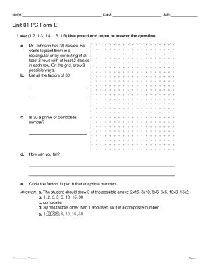 Fillable Online Wasd Unit 01 PC Form E 2 Pdf Wasd Fax Email Print