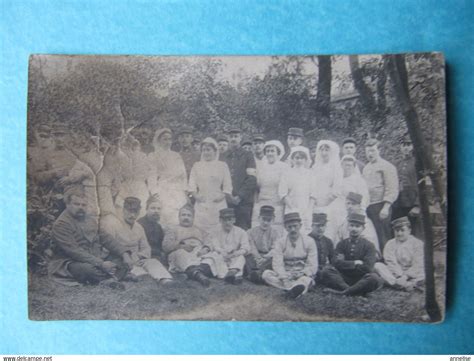 Uniformes Carte photo WW1 Hôpital militaire Groupe Infirmières