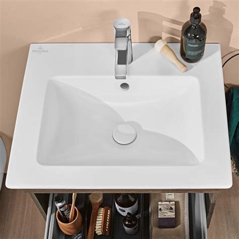 Villeroy Boch Venticello Wall Mounted Washbasin With Ceramicplus