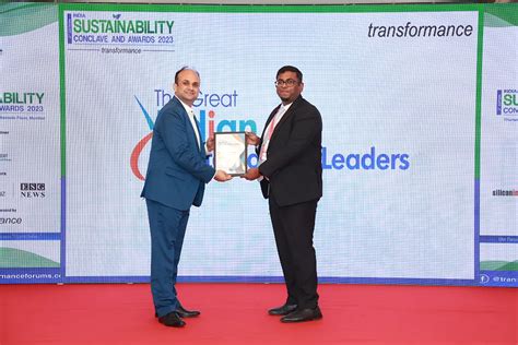 Nd India Sustainability Conclave Awards Transformance