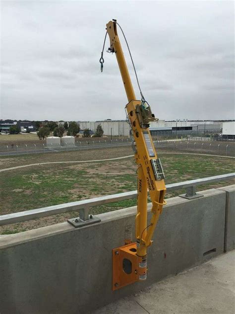 davit arm hire smiths equipment hire site  mechanical