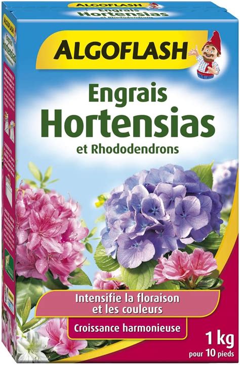 Algoflash Engrais Hortensias Et Rhododendrons Jusqu Pieds