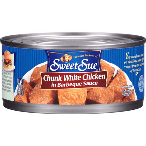 Sweet Sue Chicken in Barbeque Sauce, Chunk White | Shop | Wade's Piggly ...