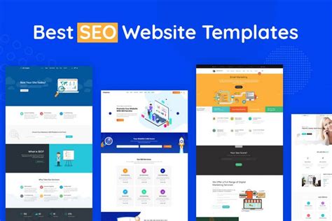 15 Best SEO Website Templates To Maximize SEO Potential Edition