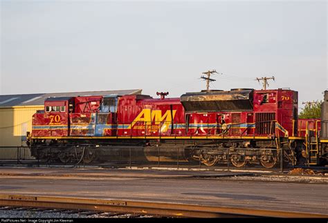 Aandm 70 Arkansas And Missouri Railroad Emd Sd70ace At Springdale Arkansas