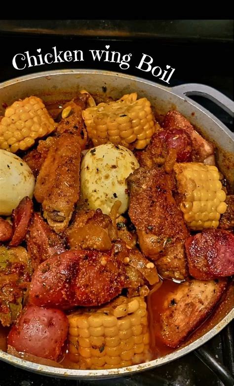 Chicken Wing Boil Recipe My Grandma S Pie