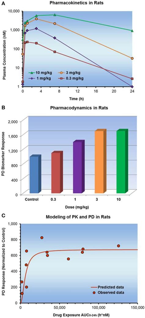 Dose Dependent Pk And Pd Observed In A Rat Model Of Diabetes A Shows