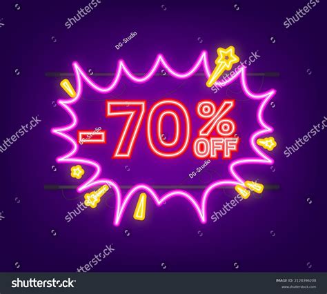 Comic Speech Bubbles 70 Percent Off Stock Vector Royalty Free