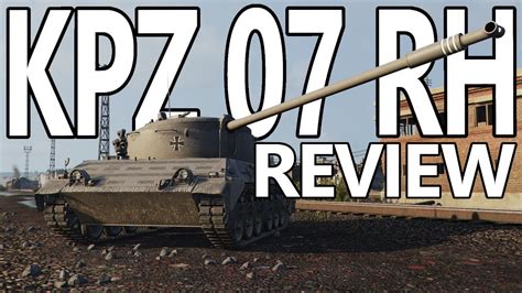 Kpz Rh Review For The Tank Of The Month In World Of Tanks Console