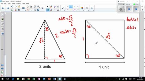 Lhs Higher Mathematics Trigonometry 2 Exact Values Youtube