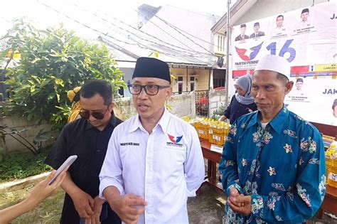 Caleg Perindo Wahyu Nur Iman Termotivasi Dengan Antusiasme Warga