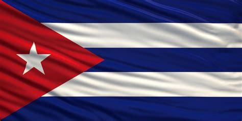 Premium Photo Waving Flag Of Cuba