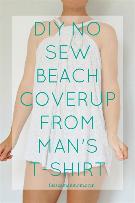 No Sew Beach Cover Up Diy Bathing Suit Diy Beach Cover Up Diy